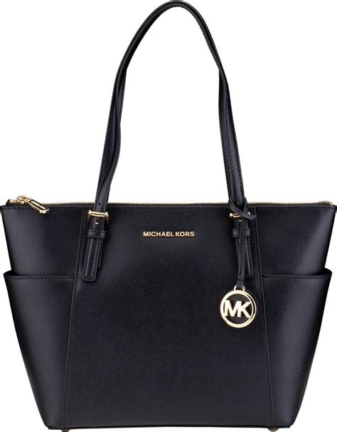 michael michael kors jet set travel schoudertas van leer|Jet Set Travel Medium Signature Logo Dome Crossbody Bag.